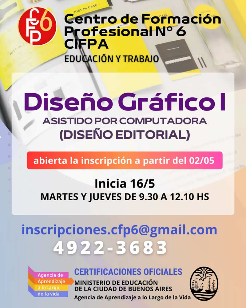Curso de Diseño Gráfico I